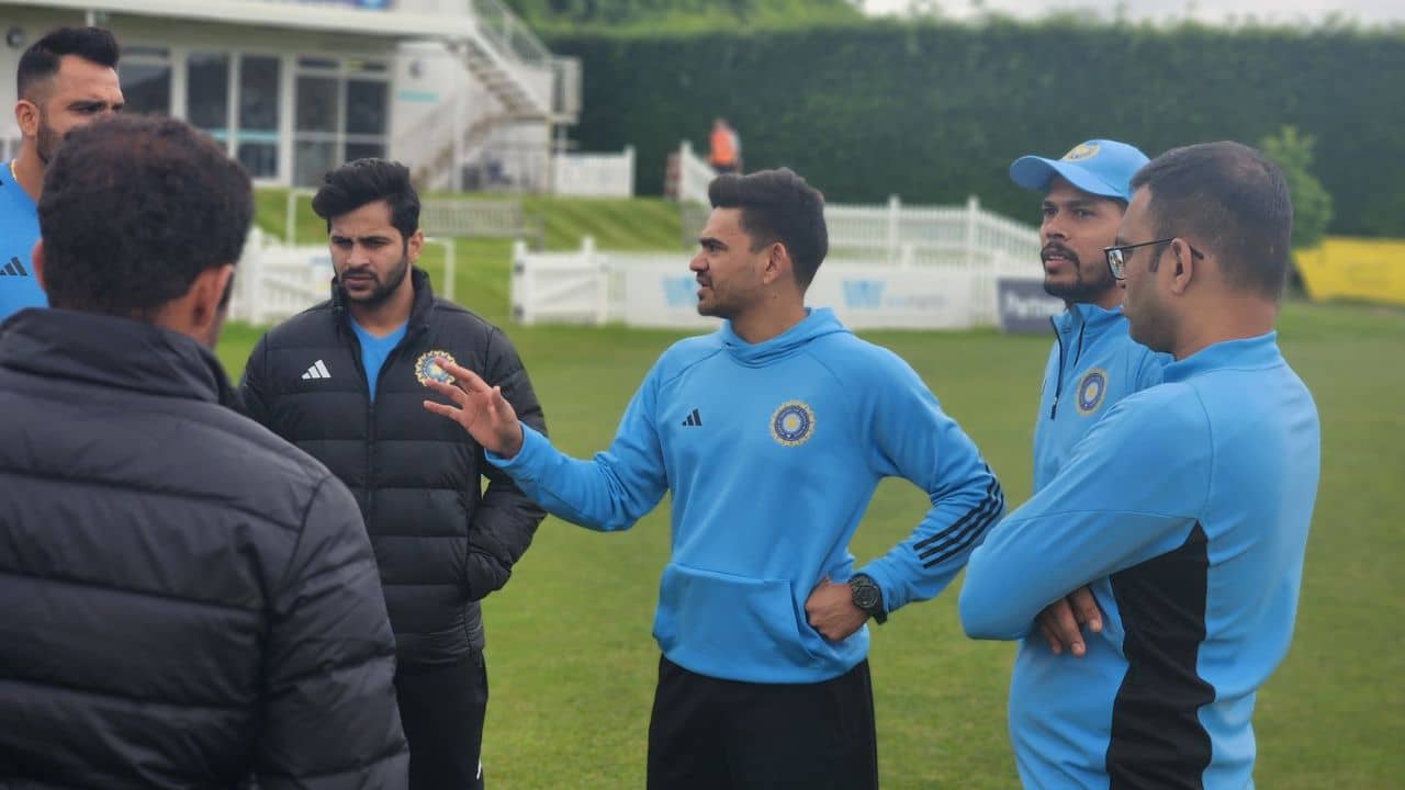 Team India Watch Video : লন্ডনে টিম ইন্ডিয়ার প্র্যাক্টিসে বাংলার পেসার আকাশদীপও!