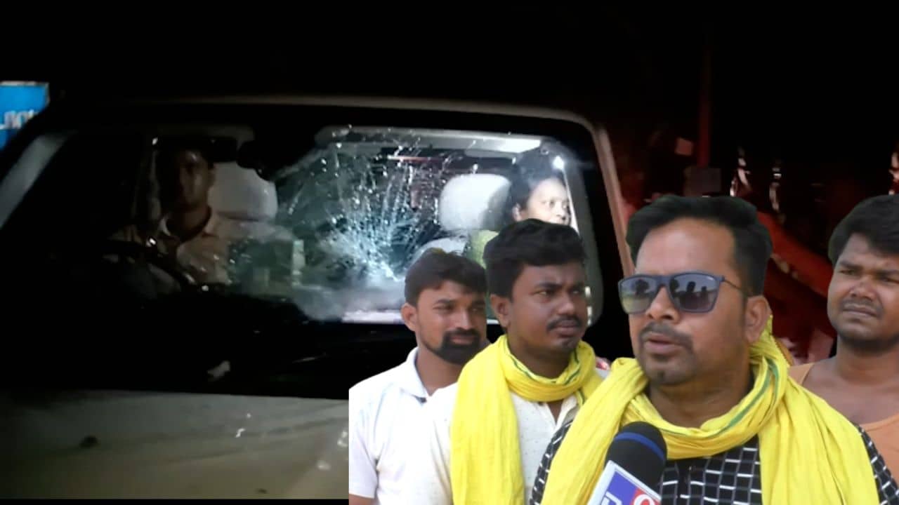 Kurmi on Birbaha Hansda: পরিকল্পিত নাটক, বীরবাহার গাড়িতে হামলার ঘটনাকে কটাক্ষ কুড়মি আন্দোলনকারীদের