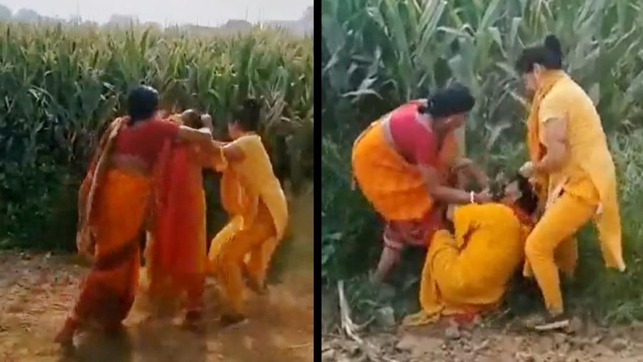 Bihar: জানলা বন্ধ করা নিয়ে ঝামেলা, পড়ুয়াদের সামনেই চুলোচুলি তিন শিক্ষিকার, রাস্তায় ফেলে চলল মার