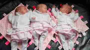 Identical triplets: হুবহু একরকম দেখতে তিন সন্তানের জন্ম দিলেন ব্রিটিশ মহিলা, চিনতে হিমশিম বাবা-মা