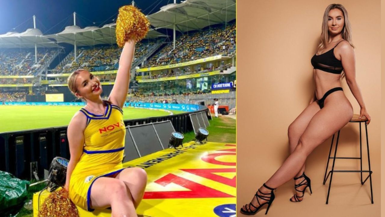 CSK Cheerleader Molly: ধোনিদের দলের চিয়ারলিডারে মুগ্ধ ক্রিকেটপ্রেমীরা