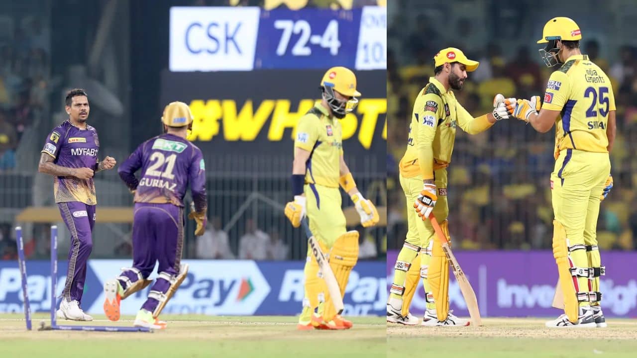 CSK vs KKR : চেন্নাইকে ১৪৪ রানে আটকে রাখল কেকেআর, দায়িত্ব ব্যাটারদের