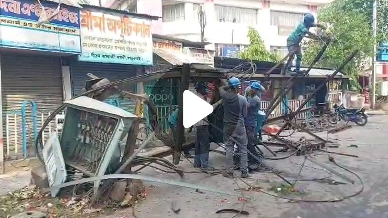 Dakshin Dinajpur Storm: ১০ মিনিটের ঝড়ে লন্ডভন্ড!