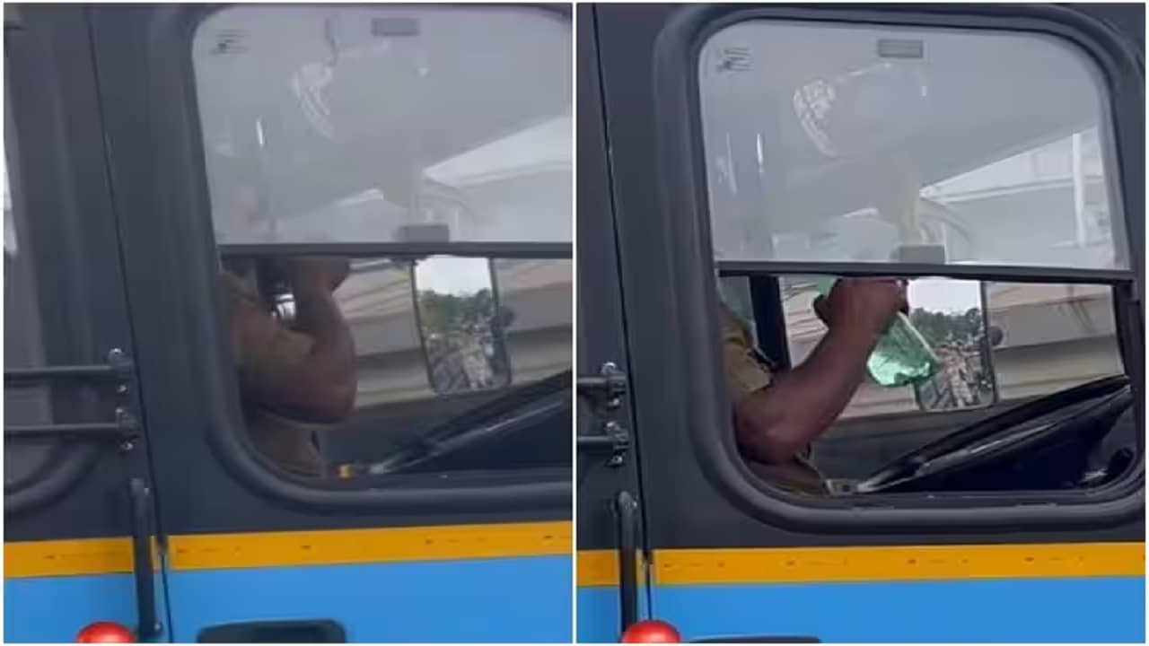 Viral Video: জ্যামে দাঁড়িয়েই লাঞ্চ সেরে ফেললেন বাস ড্রাইভার, দীর্ঘ যানজটে অভিনব ঘটনার সাক্ষী যাত্রীরা
