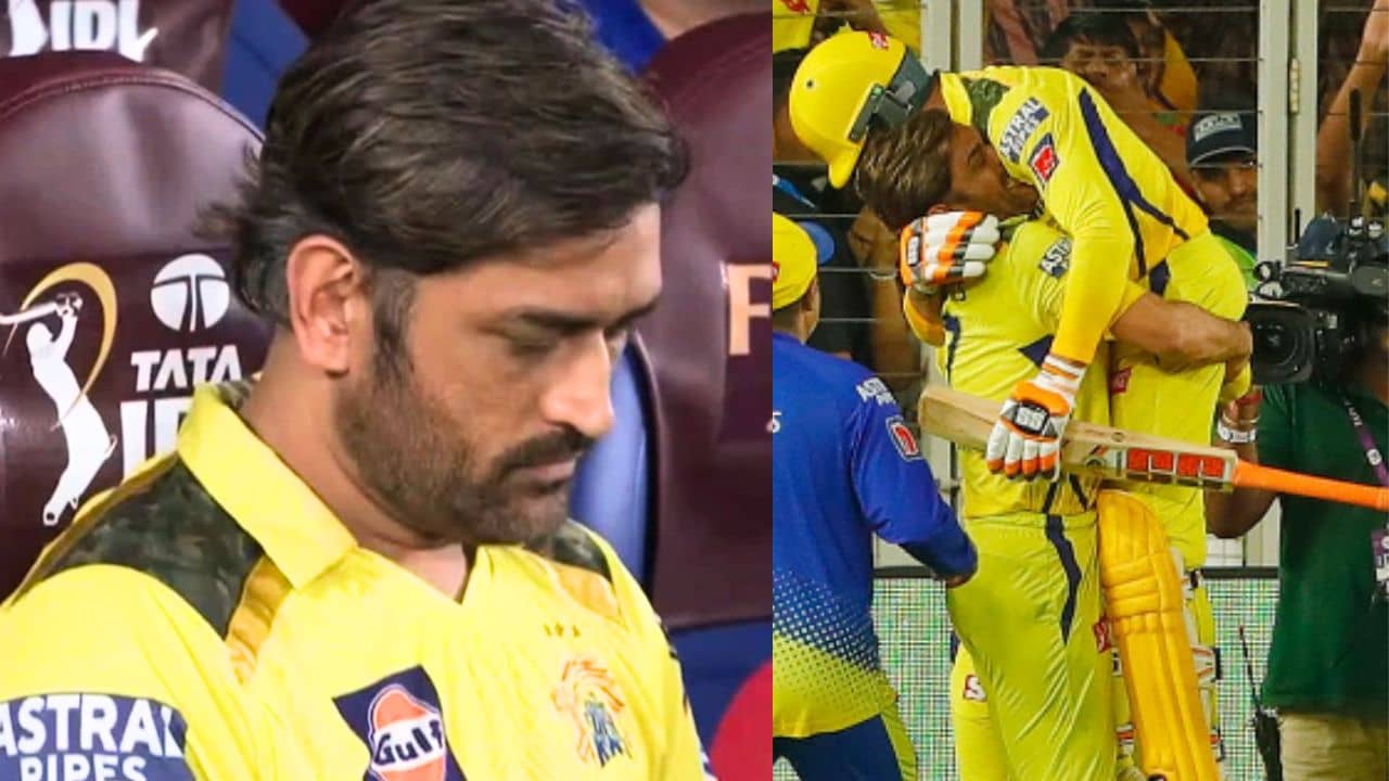 MS Dhoni : ধোনি কাঁদলেন, ধোনি হাসলেন