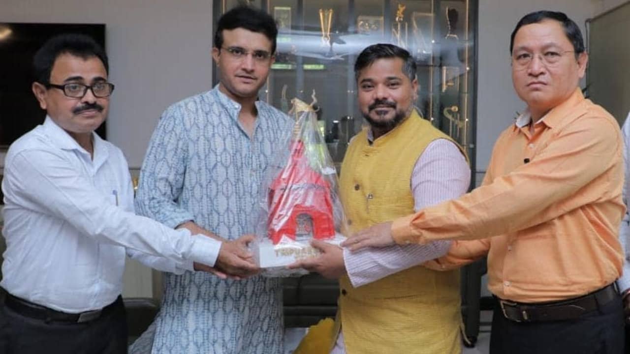 Sourav Ganguly: বিজেপি শাসিত ত্রিপুরার পর্যটন বিভাগের ব্র্যান্ড অ্যাম্বাসাডর হচ্ছেন সৌরভ গঙ্গোপাধ্যায়