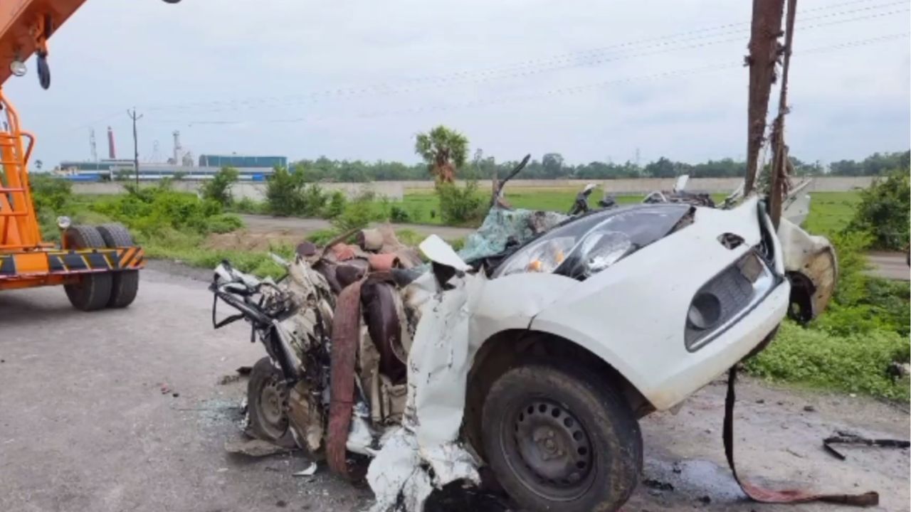 Bardhaman Road Accident: বেঙ্গালুরু থেকে সুস্থ হয়ে ফিরছিলেন, বর্ধমানে গাড়ি দুর্ঘটনায় পিষে শেষ দম্পতি সহ চালক