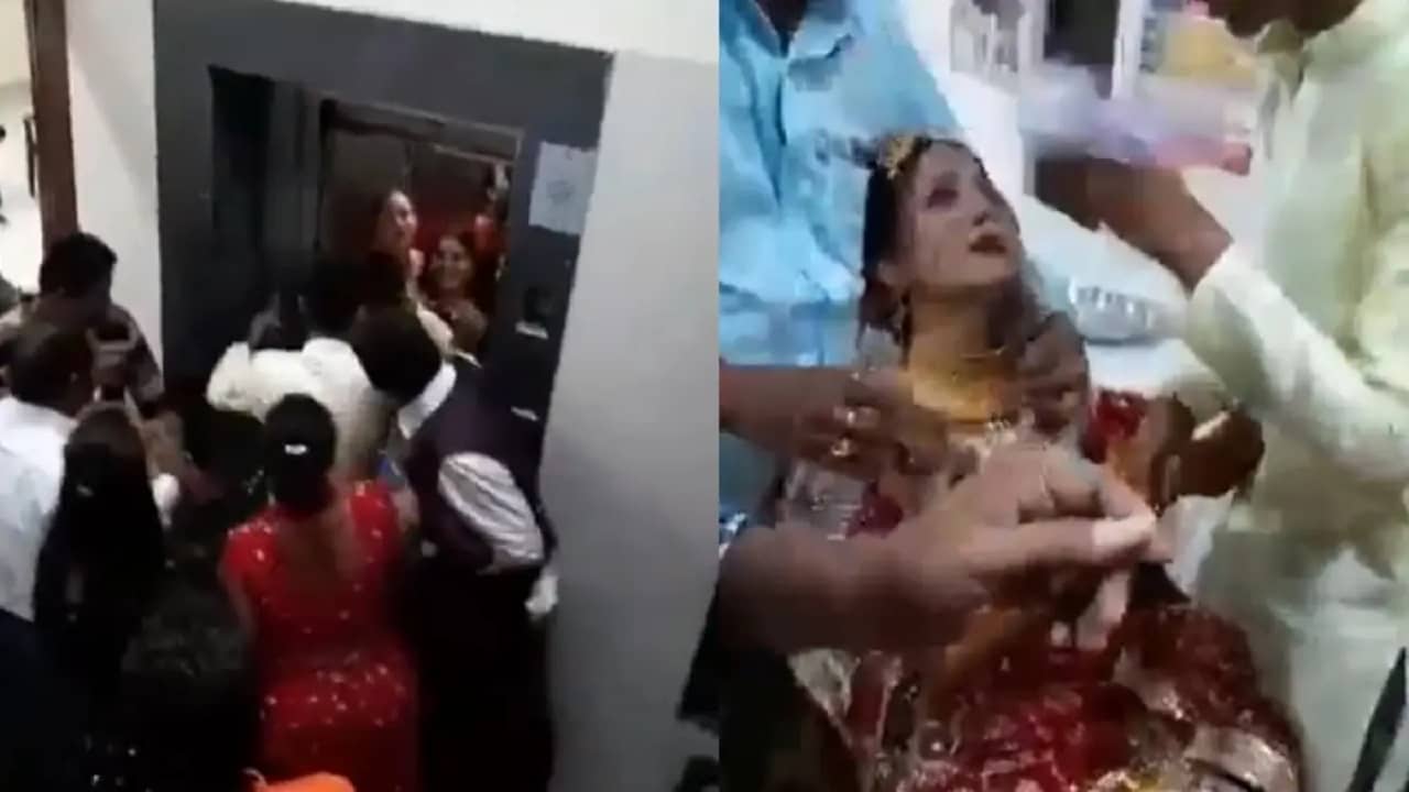 Viral Video: বিয়ের কিছুক্ষণ আগে লিফটে আটকে গেলেন কনে, আনন্দোৎসবের দিন চাপা কান্নার ভিডিয়ো ভাইরাল