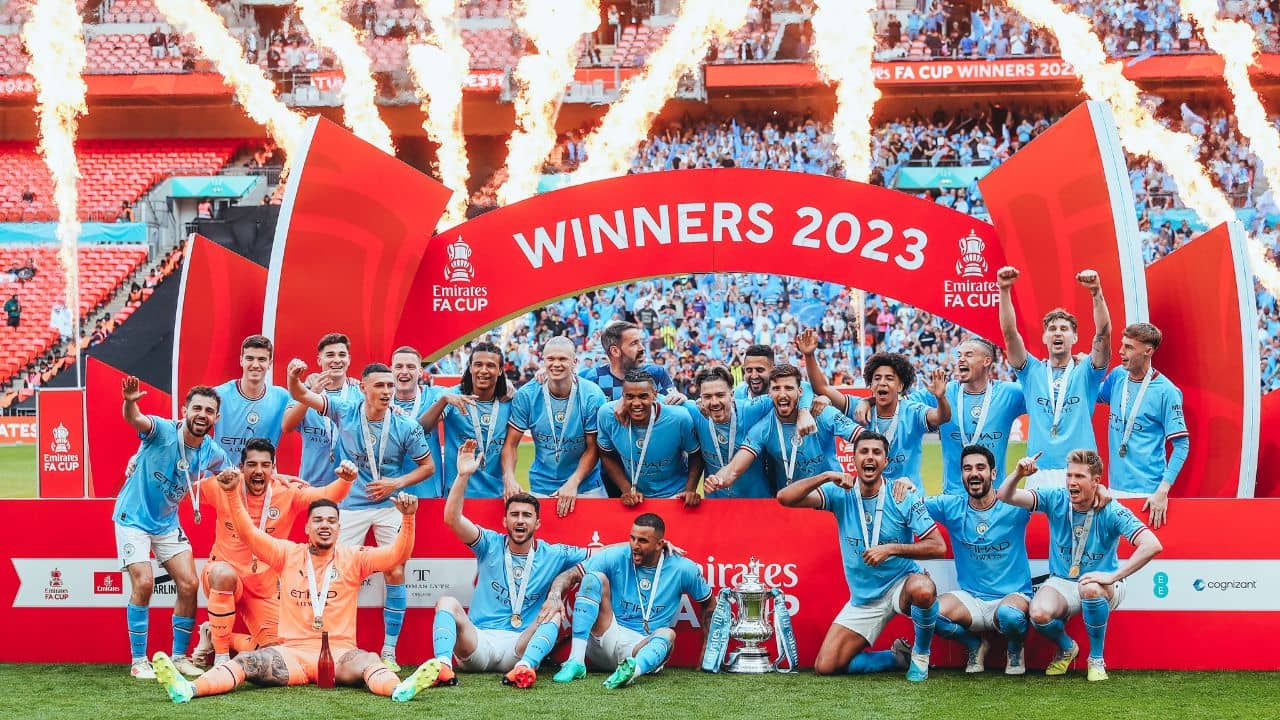 Manchester Derby: ১৩ সেকেন্ডেই লিড! এফএ কাপ চ্যাম্পিয়ন ম্যান সিটি