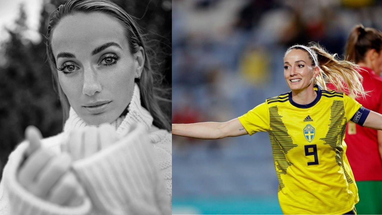 কসোভারে আসল্লানি ( Kosovare Asllani) : ৩৩ বছর বয়সী সুইডিশ পেশাদার ফুটবলার যিনি এসি মিলান এবং সুইডেন জাতীয় দলের হয়ে স্ট্রাইকার বা অ্য়াটাকিং মিডফিল্ডার হিসাবে খেলেন। জাতীয় দলের হয়ে ১৬০-টিরও বেশি ম্যাচ খেলেছেন। (ছবি:ইনস্টাগ্রাম) 