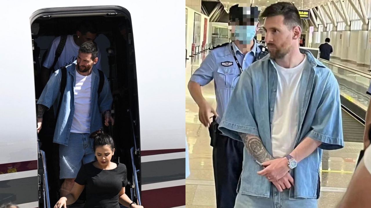 Lionel Messi : মায়ামিতে যাওয়ার আগে এশিয়া সফরে মেসি, বিমানবন্দরে লোকে লোকারণ্য