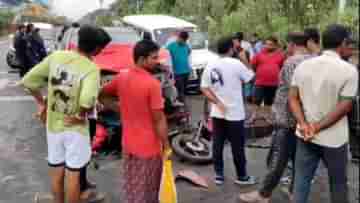 Road Accident: সাতসকালে রেষারেষি করতে গিয়ে নিউটাউনে ঝরল রক্ত, একসঙ্গে দুর্ঘটনার কবলে ৬ গাড়ি