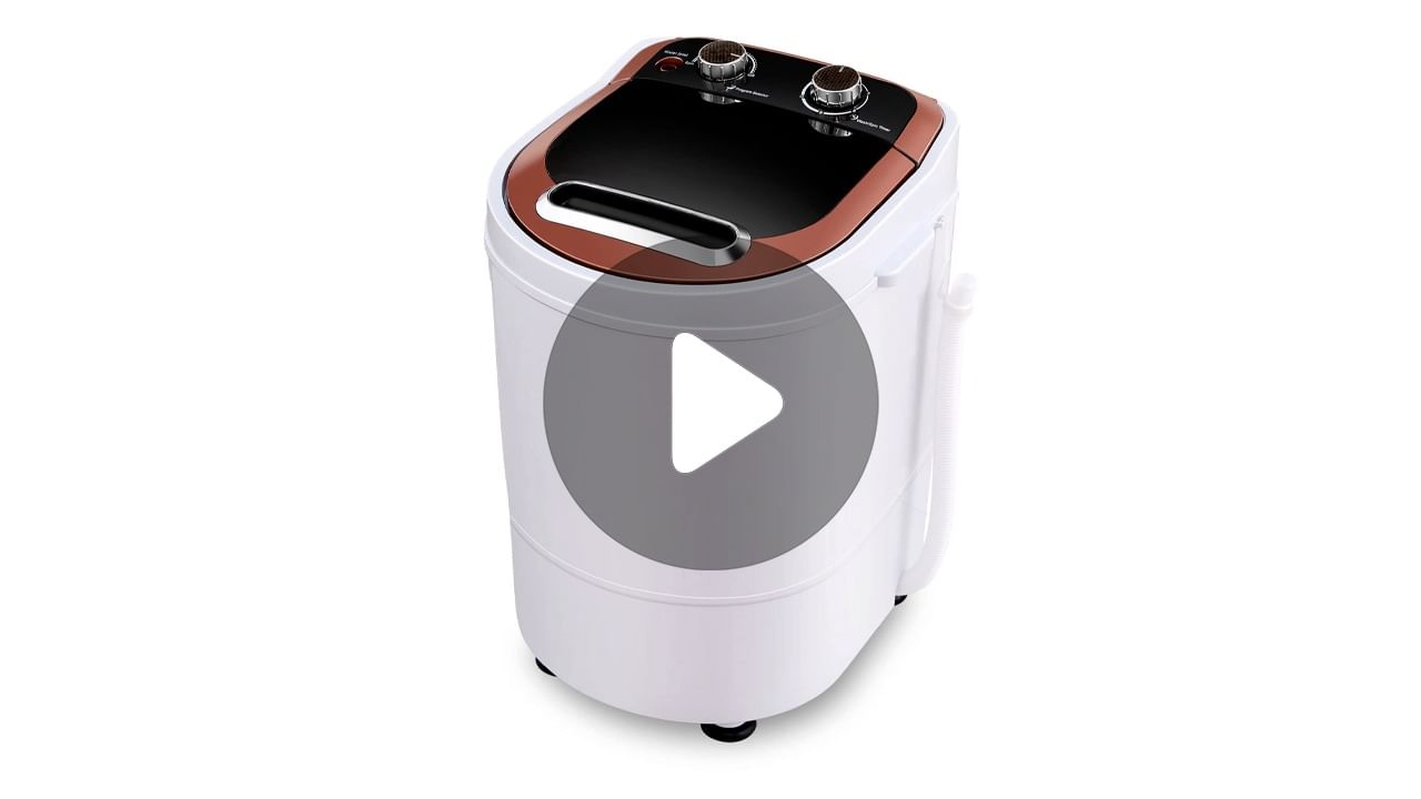 Octra Mini Folding Washing Machine: এই ছোট ওয়াশিং মেশিনে দাগ যাবে ২ মিনিটে