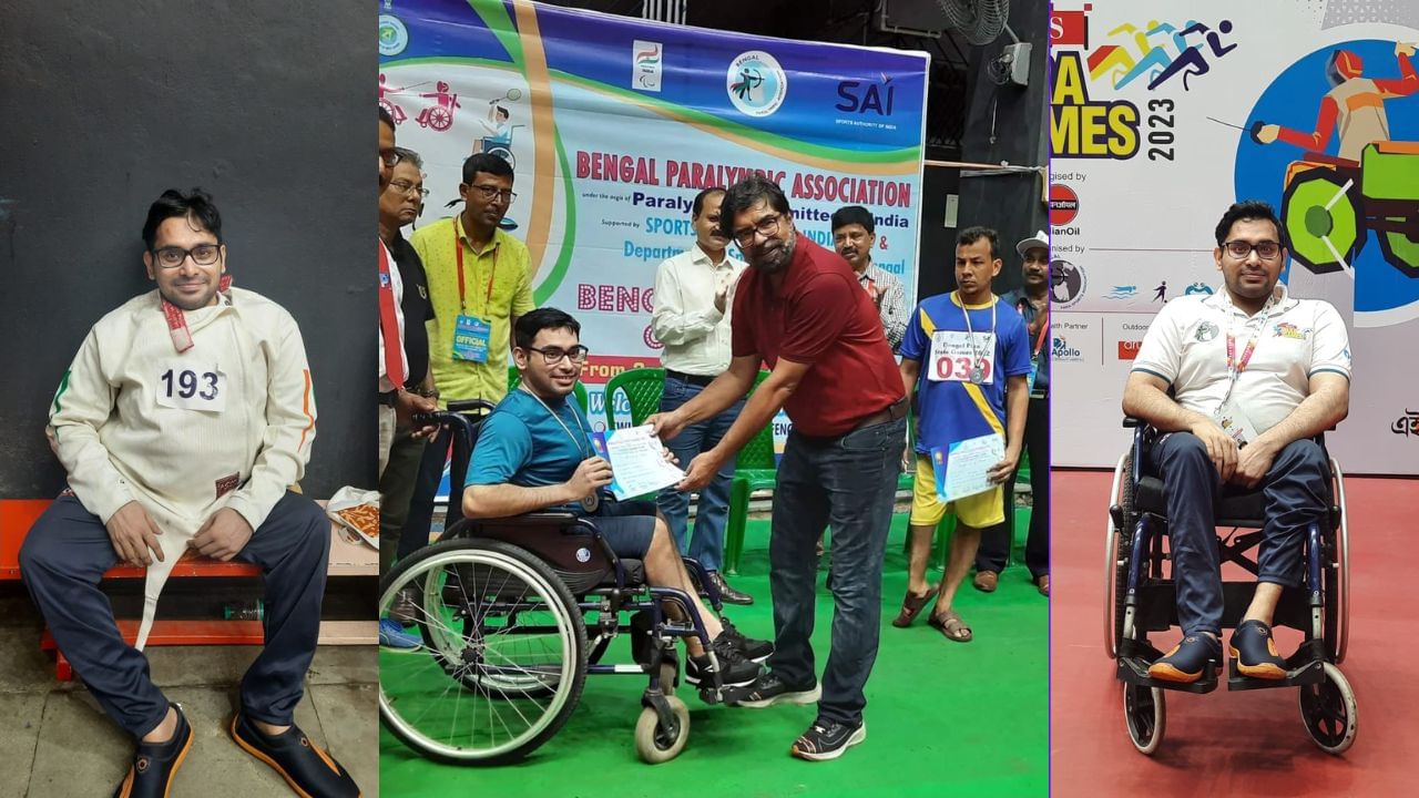 Para Games-Souvik: হুইলচেয়ারেই শিরদাঁড়া সোজা রেখে অলিম্পিকে পদক জয় লক্ষ্য বাংলার সৌভিকের