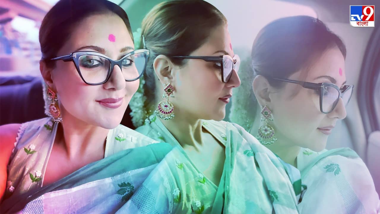 Swastika Mukherjee: জুঁইয়ের মালা আর সিঁদুরের টিপে ভিন্ন লুকে স্বস্তিকা,আরও একবার পড়লেন তিলোত্তমার প্রেমে