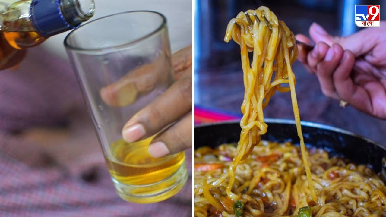 Whiskey Maggi ভরা গরমে ম্যাগি বানাতে গিয়ে জলের বদলে হুইস্কি ঢাললেন এই