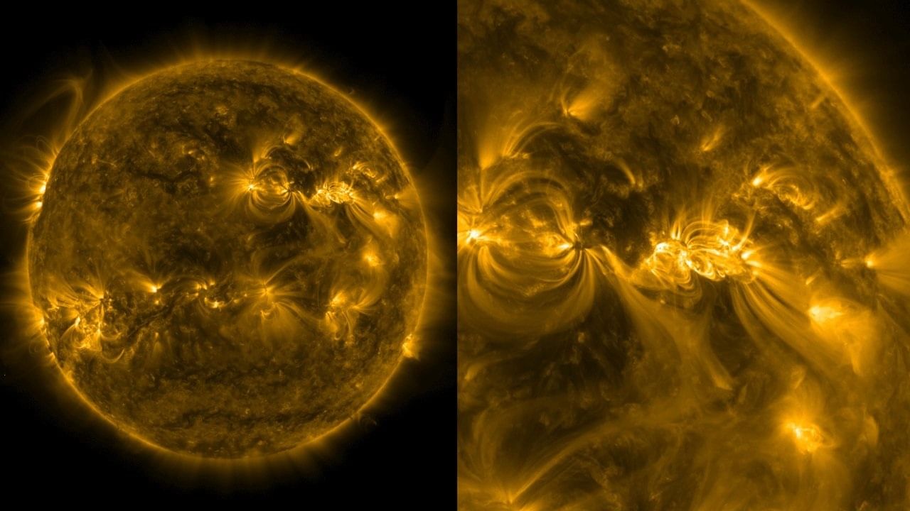 Solar Flare: সূর্যে বিশাল বিস্ফোরণ, সোলার ফ্লেয়ারের ধাক্কায় ধ্বংসের মুখে আমেরিকা-কানাডা?