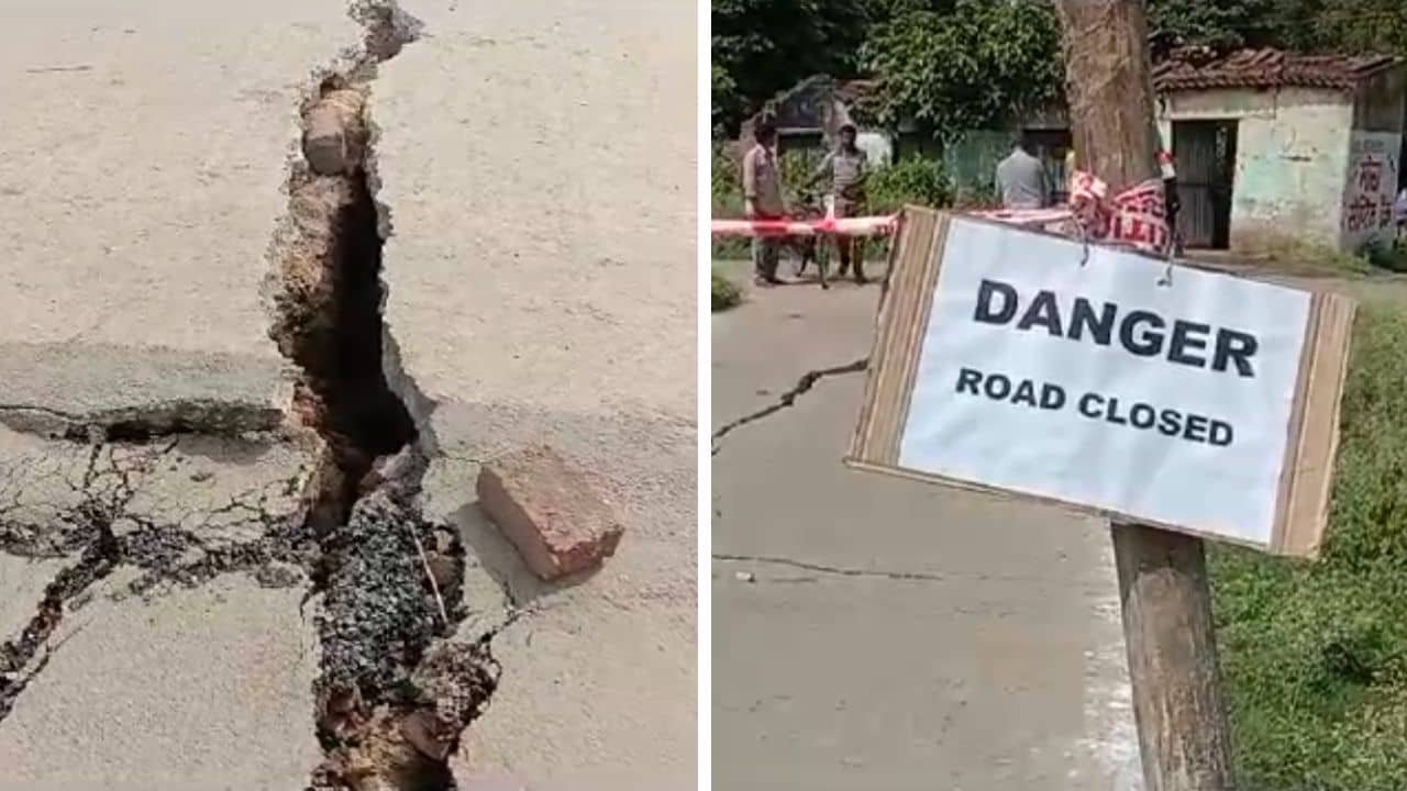 Road Crack: মাটিতে ধস, রাস্তা ফেটে চৌচির! অবৈধ খাদান গিলে খাচ্ছে গ্রাম?