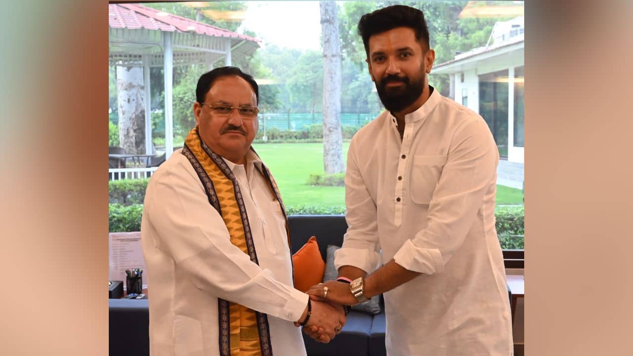 Chirag Paswan: বৈঠকের আগেই এনডিএ-তে যোগদান চিরাগের, স্বাগত জানালেন নাড্ডা