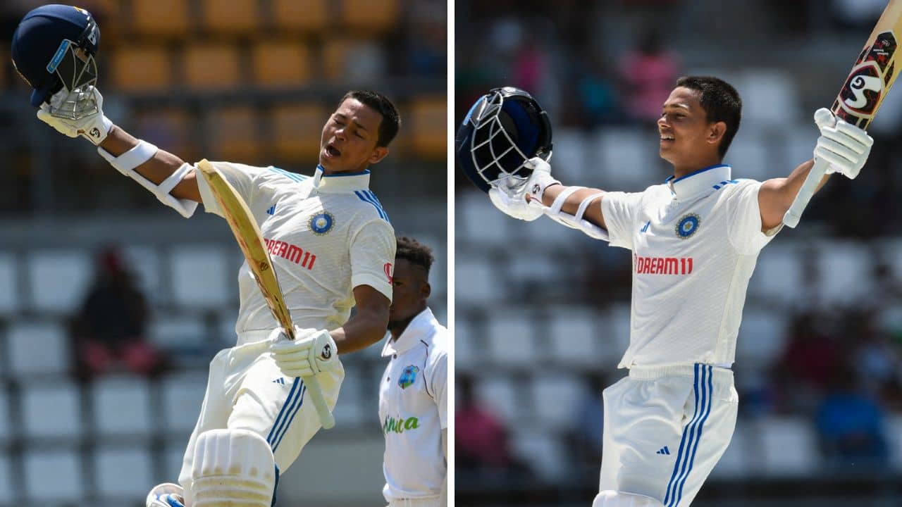 Yashasvi Jaiswal: দুরন্ত যশস্বী, অভিষেক টেস্টের সেঞ্চুরি উৎসর্গ করলেন মা-বাবাকে