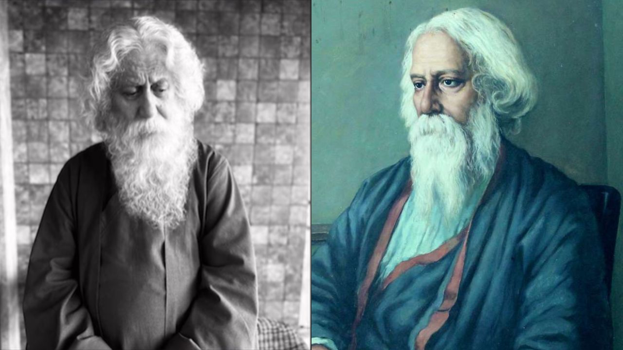 Rabindranath Tagore: বলিউডের পর্দায় এবার কবিগুরু, রবীন্দ্রনাথের বেশে ইনি কে বলুন তো?