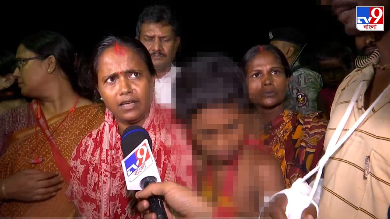 Poll Violence বাবাকে মারছে শুনে বুথের দিকে ছোটে ১৩ বছরের ছেলে, ছাড়