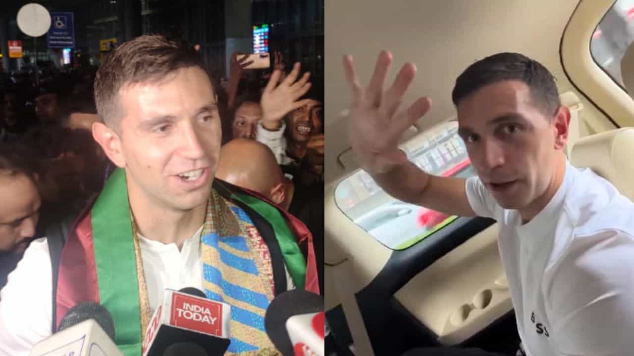 Emiliano Martinez : 'বাজপাখি' দর্শন না হওয়ায় বাংলাদেশিদের হা হুতাশ, আজ তিলোত্তমা মাতাবেন এমি Emiliano Martinez : 'বাজপাখি' দর্শন না হওয়ায় বাংলাদেশিদের হা হুতাশ, আজ তিলোত্তমা মাতাবেন এমি