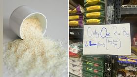 Rice Export Ban: পরিবার পিছু মাত্র এক প্যাকেট চাল! উদ্বেগে প্রবাসী ভারতীয়রা Rice Export Ban: পরিবার পিছু মাত্র এক প্যাকেট চাল! উদ্বেগে প্রবাসী ভারতীয়রা