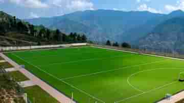 Hockey Stadium in Darjeeling : পাহাড়ে হকি স্টেডিয়াম, ভরত ছেত্রী অ্যাকাডেমির ভিত্তিপ্রস্তর স্থাপন