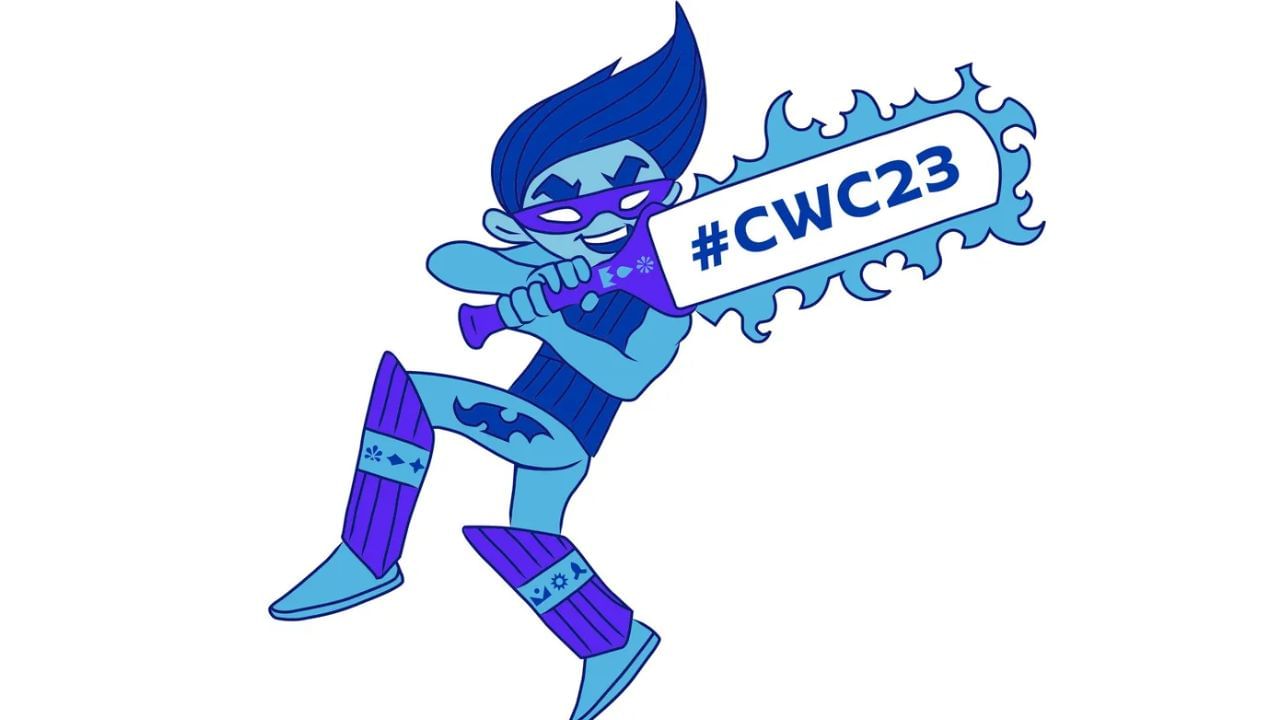 ICC's men mascot for Men's Cricket World Cup 2023