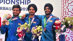 ISSF World Championships 2023 : শুটিং বিশ্ব চ্যাম্পিয়নশিপে হতাশার প্রথম দিন, ভারতের প্রাপ্তি এয়ার পিস্তল টিমের ব্রোঞ্জ ISSF World Championships 2023 : শুটিং বিশ্ব চ্যাম্পিয়নশিপে হতাশার প্রথম দিন, ভারতের প্রাপ্তি এয়ার পিস্তল টিমের ব্রোঞ্জ