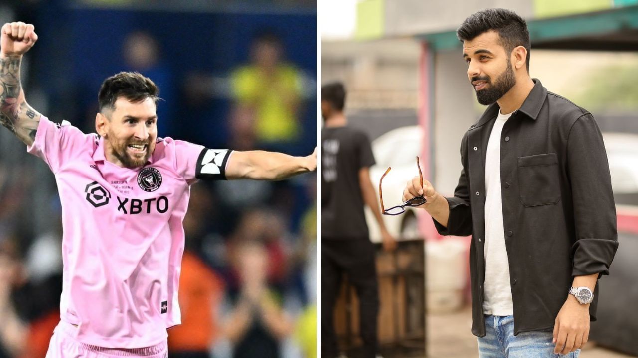 Shadab Khan: 'মেসি ইংরেজি না বললে ঠিক আছে, আর আমাদের বেলায়...', সতীর্থর পাশে দাঁড়িয়ে এক হাত নিলেন শাদাব খান Shadab Khan: 'মেসি ইংরেজি না বললে ঠিক আছে, আর আমাদের বেলায়...', সতীর্থর পাশে দাঁড়িয়ে এক হাত নিলেন শাদাব খান