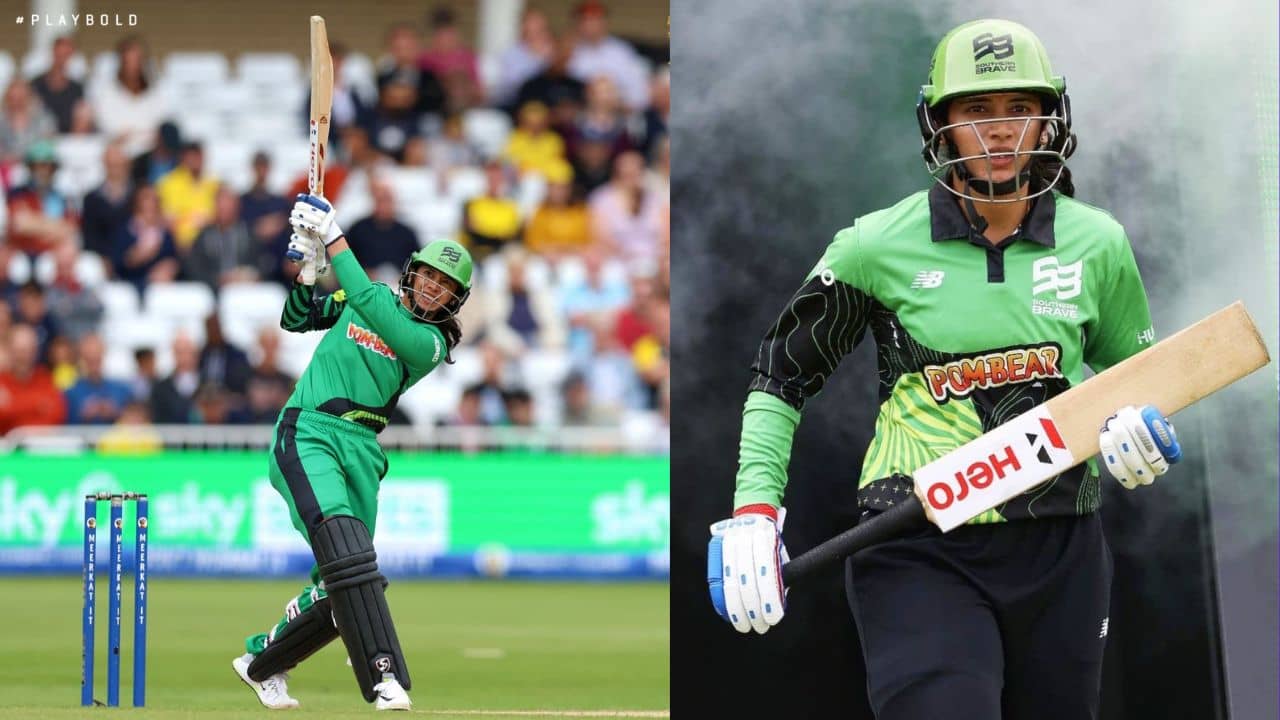 Smriti Mandhana: প্রথম ছয় ও হাফসেঞ্চুরি, হরমপ্রীতদের বিরুদ্ধে অনবদ্য স্মৃতি মান্ধানা