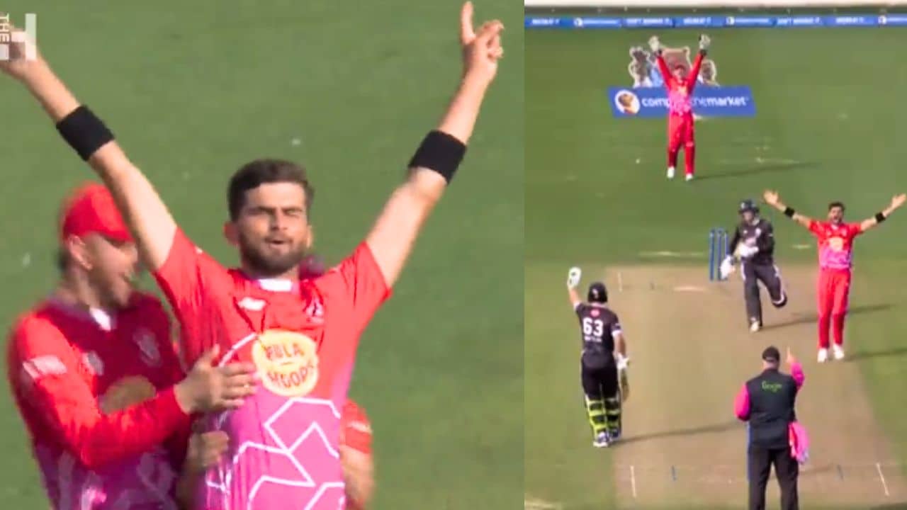 Shaheen Afridi : প্রথম দুবলে জোড়া উইকেট, দ্য় হান্ড্রেডে পাক পেসারের ক্যারিশমা