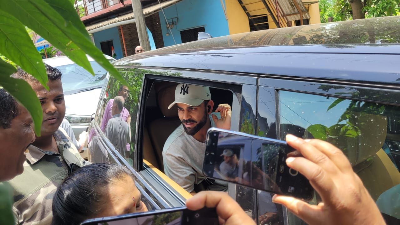 Virat Kohli and Anushka Sharma in Alibag