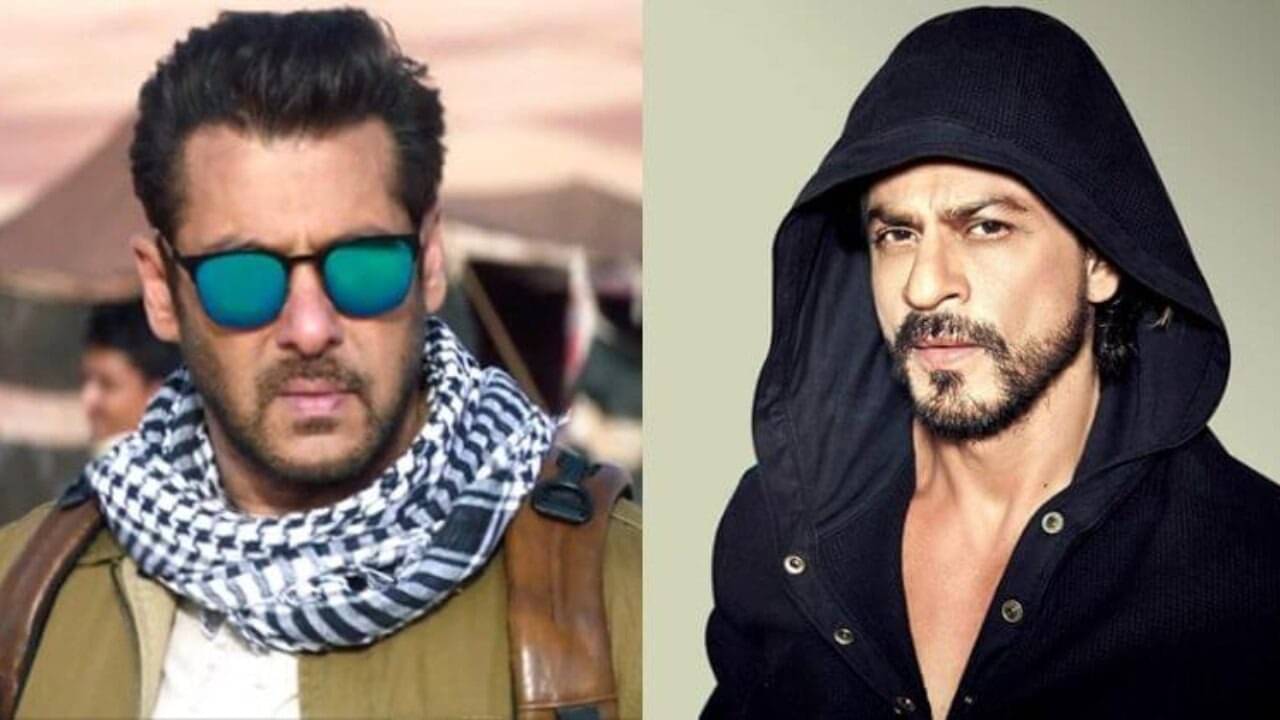 Shah Rukh-Salman: মঞ্চে উঠে এ কী করলেন শাহরুখ-সলমন? ভিডিয়ো দেখে মুগ্ধ নেটপাড়া