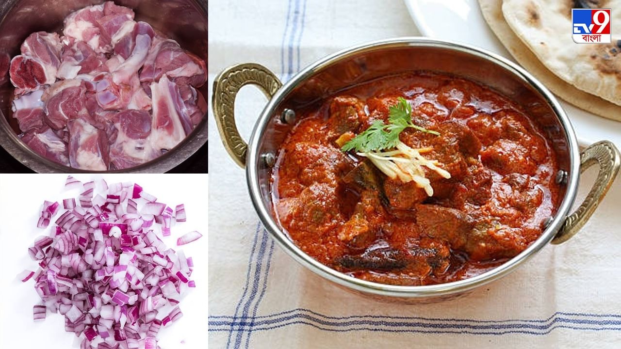 Mutton Bhuna: চলছে লং উইকএন্ড, বৃ্ষ্টির দুপুরে ভাতঘুম জমুক মটন ভুনা আর প্লেন রাইসের সঙ্গে Mutton Bhuna: চলছে লং উইকএন্ড, বৃ্ষ্টির দুপুরে ভাতঘুম জমুক মটন ভুনা আর প্লেন রাইসের সঙ্গে