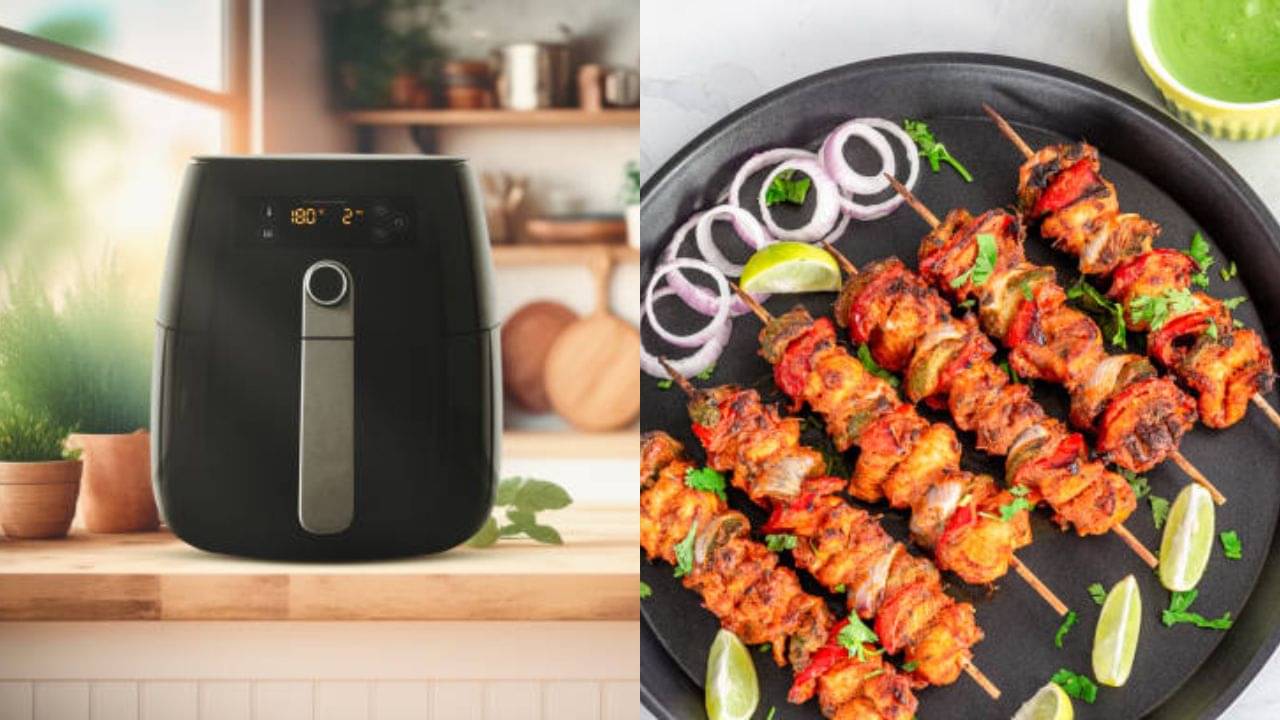 Air Fryer Recipe: কোলেস্টেরল বেড়েছে? বিনা তেলে এয়ার ফ্রায়ারে বানান চিকেন টিক্কা