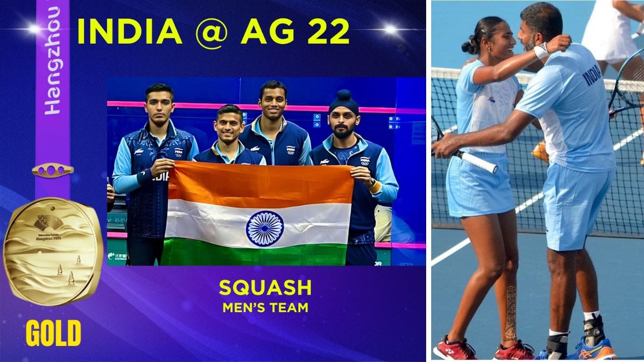 Asian Games, 2023 Highlights, Day 7: এশিয়ান গেমসের সপ্তম দিন এল ২ সোনা, ২ রুপো ও ১ ব্রোঞ্জ, ভারতের মোট পদক ৩৮ Asian Games, 2023 Highlights, Day 7: এশিয়ান গেমসের সপ্তম দিন এল ২ সোনা, ২ রুপো ও ১ ব্রোঞ্জ, ভারতের মোট পদক ৩৮