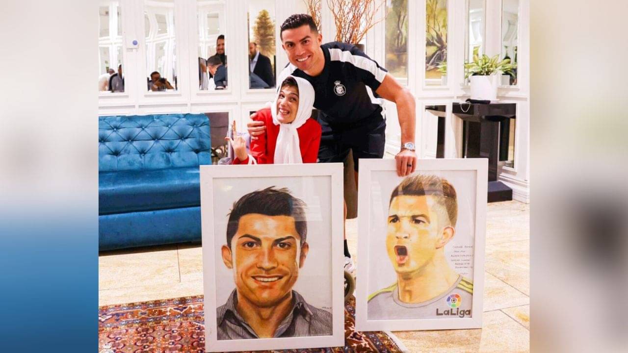 Cristiano Ronaldo: দীর্ঘ ৬ বছরের অপেক্ষার অবসান, ইরানের প্রতিবন্ধী শিল্পীর স্বপ্নপূরণ করলেন রোনাল্ডো