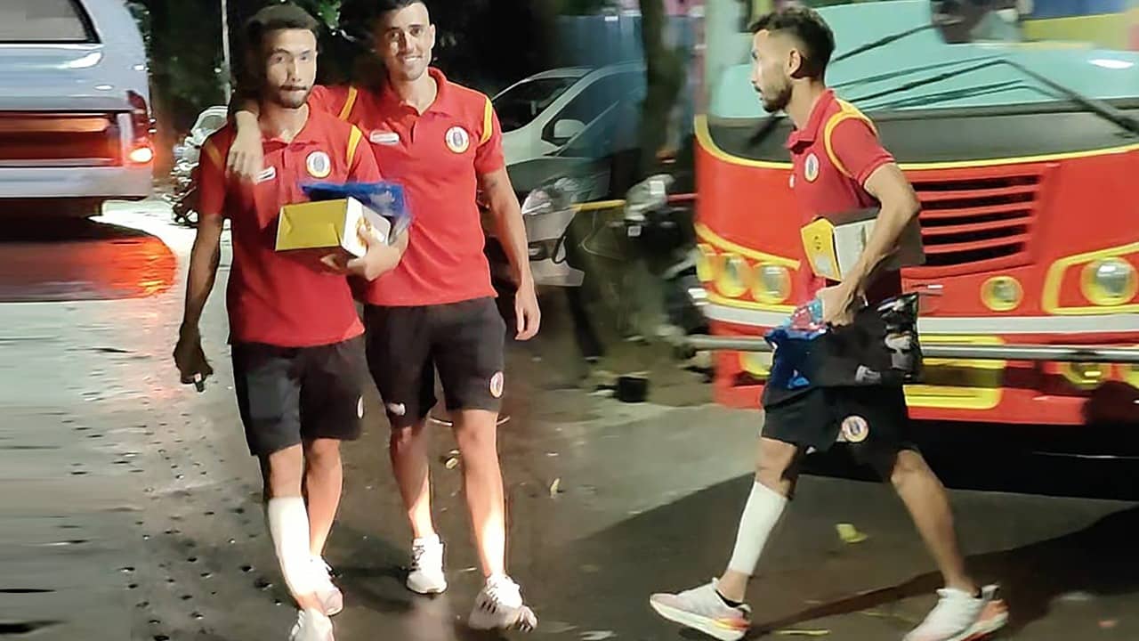 East Bengal: পায়ে ব্যান্ডেজ, আইএসএলের আগে উদ্বেগ বাড়ল ইস্টবেঙ্গলে!