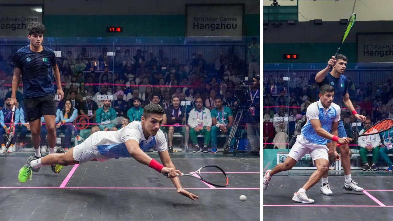 Asian Games 2023, Squash: তিনবার পিছিয়ে পড়েও সাফল্য, স্কোয়াশে পাকিস্তানকে হারিয়ে সোনা সৌরভ-অভয়দের