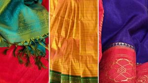 Maheshwari Silk: সিল্ক-সুতির মিক্সড এই ১০০০ টাকার শাড়িই দেদার বিকোচ্ছে পুজোর বাজারে, আসল মাহেশ্বরী চিনবেন কী ভাবে? Maheshwari Silk: সিল্ক-সুতির মিক্সড এই ১০০০ টাকার শাড়িই দেদার বিকোচ্ছে পুজোর বাজারে, আসল মাহেশ্বরী চিনবেন কী ভাবে?