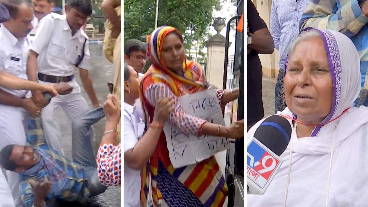 Protest in Raj Bhavan: তৃণমূল নেতাদের ‘দাদাগিরি’তে দুর্বিষহ জীবন, যন্ত্রণার কথা জানাতে রাজভবনের দরজায় মেমারির জীবান