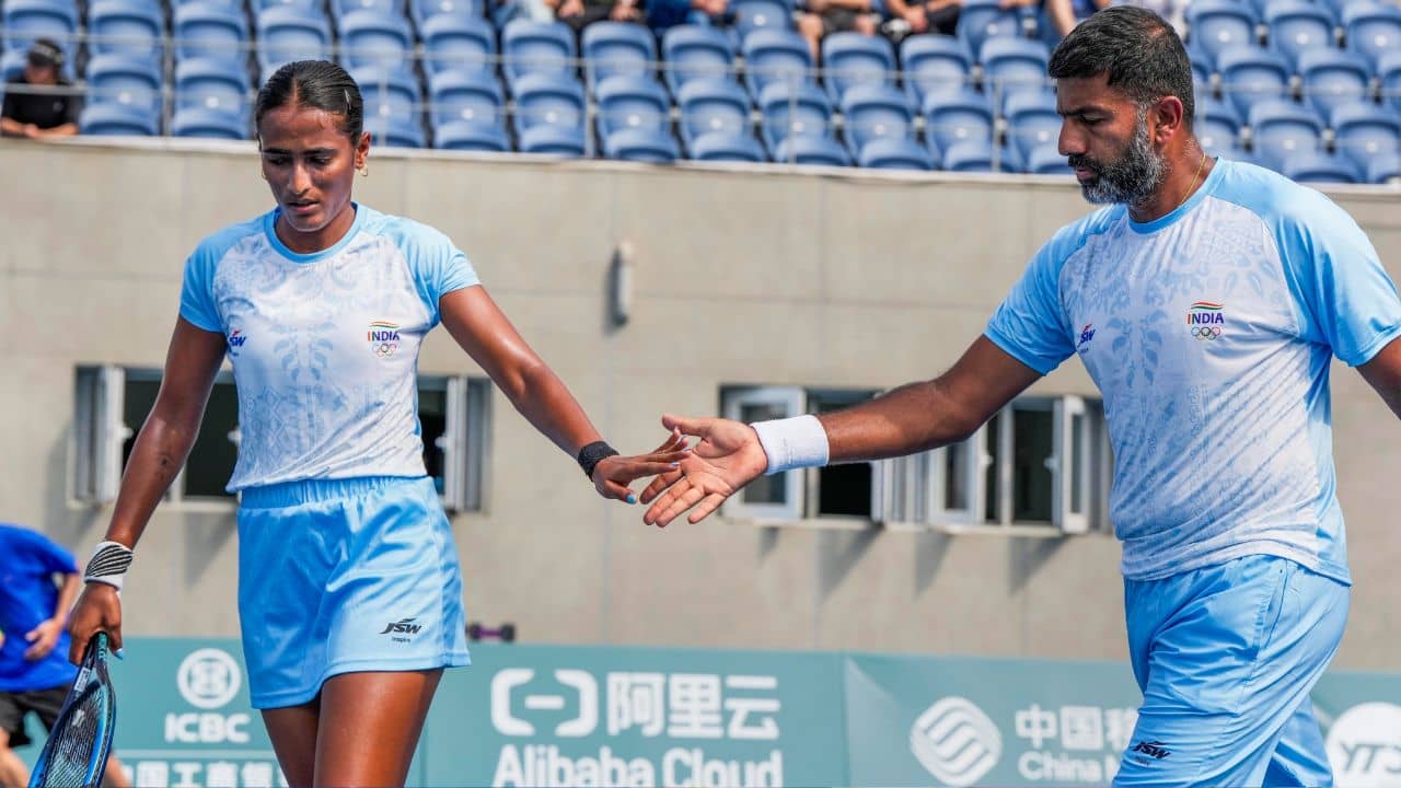Asian Games 2023, Tennis: টেনিসে সোনার হাতছানি, মিক্সড ডাবলসের ফাইনালে বোপান্না-ঋতুজা