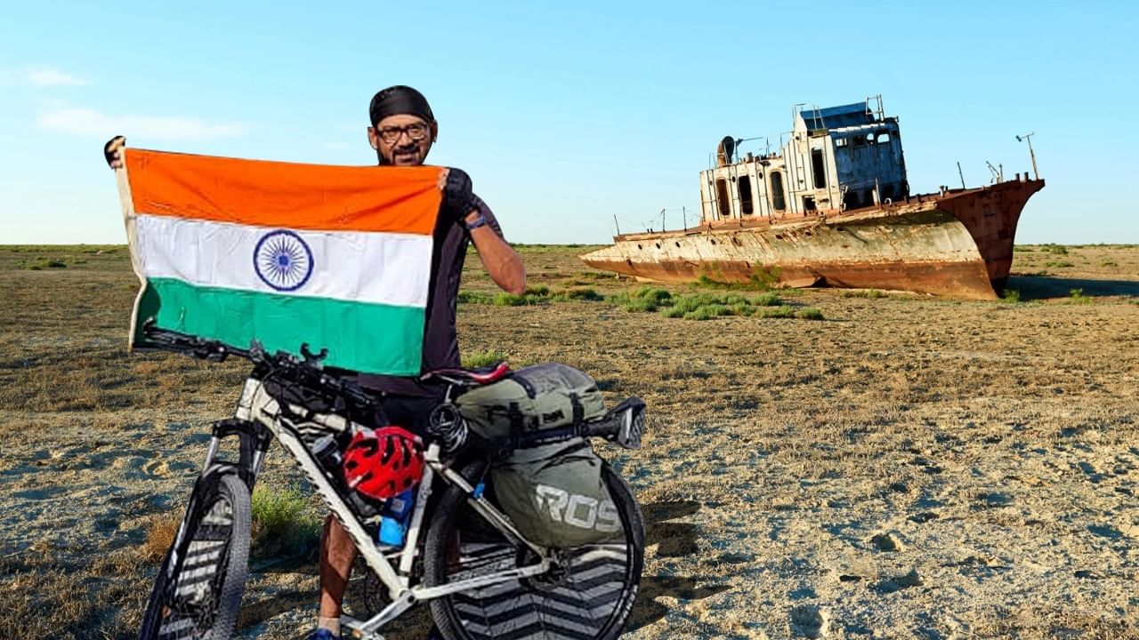 Bengal Cyclist in Uzbekistan: সাগর শুকিয়ে মরুর দেশে বাঙালির সাইকেল