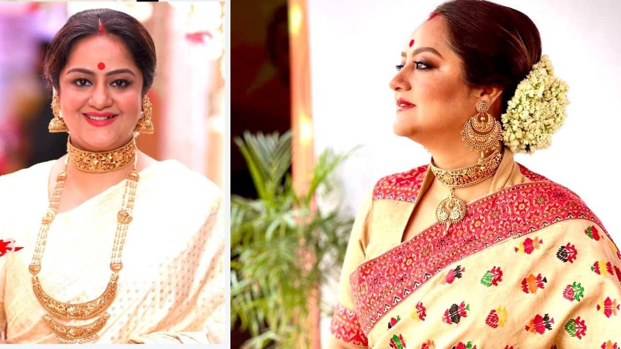 Sudipa Chatterjee: একটা শূণ্য বেশি দিয়ে ফেলেছেন, সুদীপার শাড়ির দাম ১.৩ লাখ দেখে আঁতকে উঠল নেটপাড়া