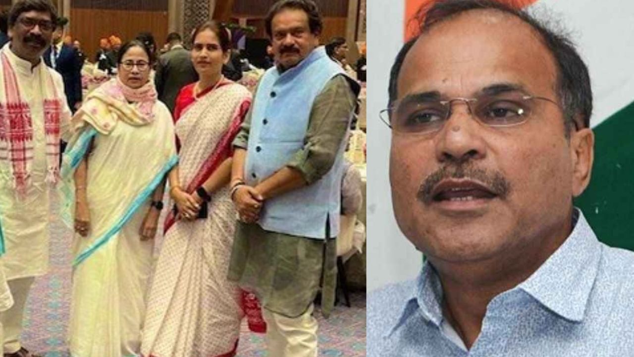 Adhir Ranjan Chowdhury: 'ডিনার টেবিলে অমিত শাহ ও যোগীর পাশে বসেছিলেন মমতা', কটাক্ষ অধীরের, জবাব তৃণমূলেরও