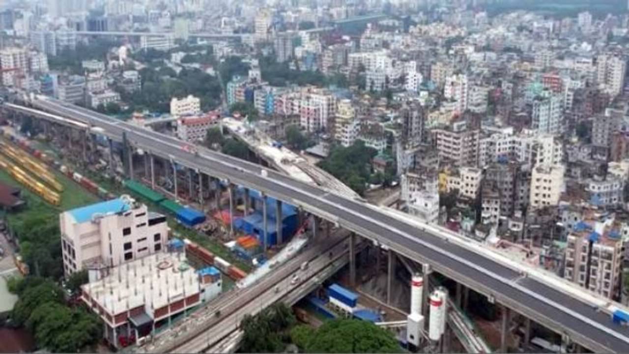 Dhaka Flyover: উন্নয়নের নতুন দিগন্তে বাংলাদেশ, ঢাকায় চালু ১১কিমি দীর্ঘ উড়ালপুল