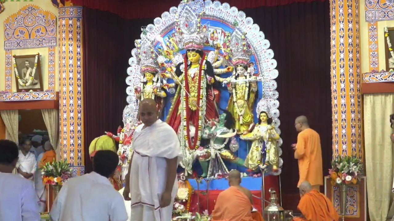 Belur Math Kumari Puja